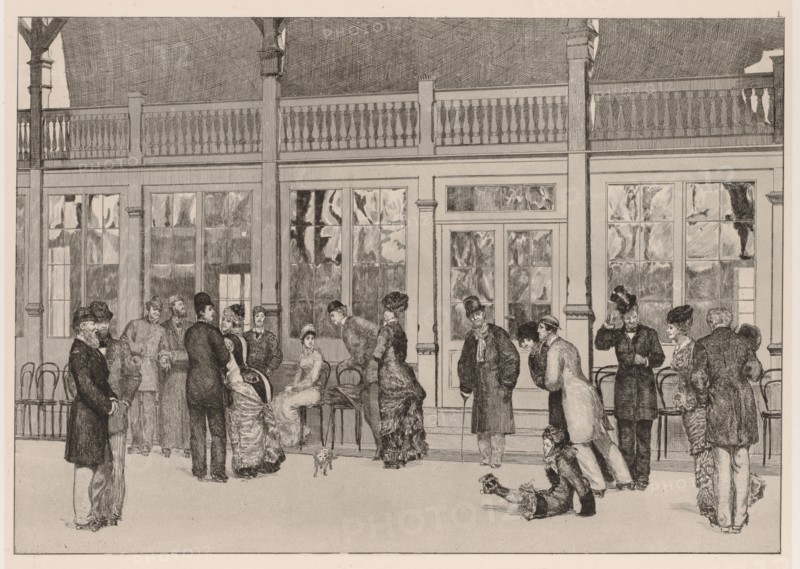 A Glove:  The Locale, 1880. Max Klinger (German, 1857-1920). Etching