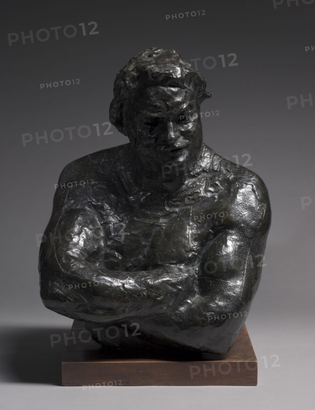 Study of Honoré de Balzac, 1891-1892. Auguste Rodin (French, 1840-1917). Bronze; overall: 52.7 x 39.4 x 32.4 cm (20 3/4 x 15 1/2 x 12 3/4 in.).