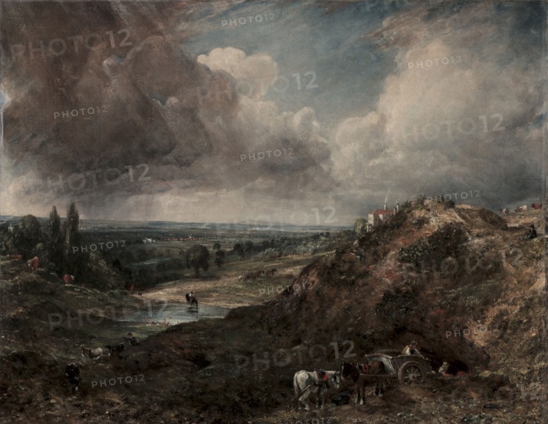 Branch Hill Pond, Hampstead, 1828. John Constable (British, 1776-1837). Oil on canvas; framed: 89 x 105.5 x 11.5 cm (35 1/16 x 41 9/16 x 4 1/2 in.); unframed: 60.6 x 78.1 cm (23 7/8 x 30 3/4 in.).
