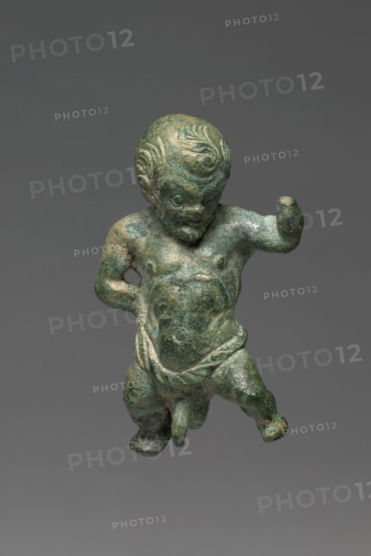 Dancing Dwarf, 100 BC-100. Italy (?), Roman, 1st Century BC-1st Century. Bronze; overall: 4.4 cm (1 3/4 in.).