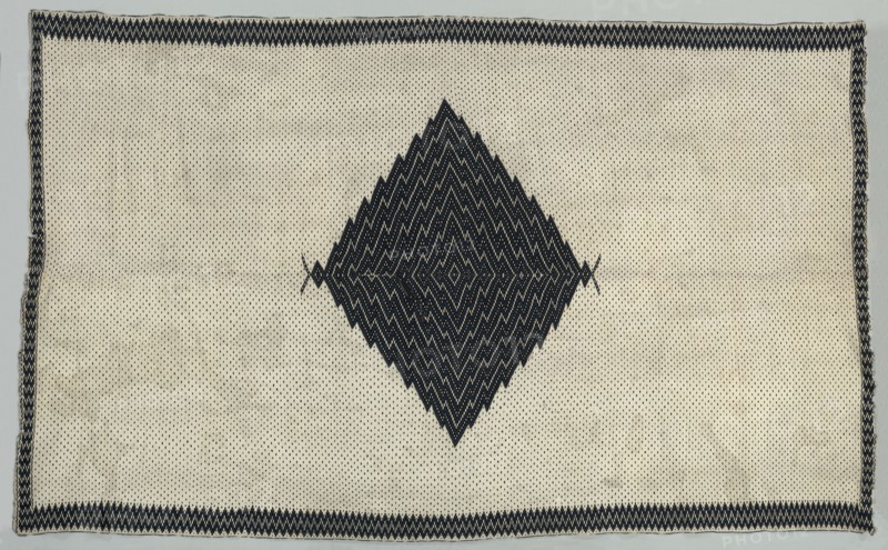 Sarape, c. 1820. America, Native North American, Southwest, Mexico, Saltillo, Post-Contact, Classic Period. Tapestry weave: wool; overall: 245.5 x 151.2 cm (96 5/8 x 59 1/2 in.)
