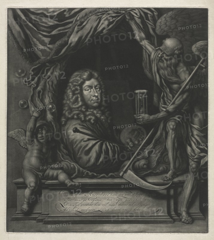 Self-Portrait, 1685. Michiel van Musscher (Dutch, 1645-1705). Mezzotint; plate: 31.3 x 28.1 cm (12 5/16 x 11 1/16 in.); sheet: 42.7 x 33.1 cm (16 13/16 x 13 1/16 in.).