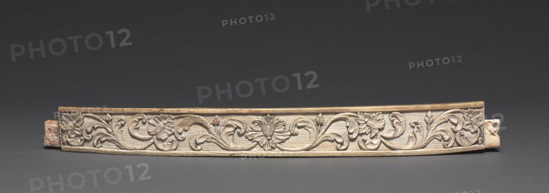 Panel, 1600s. India, Mughal dynasty (1526-1756). Ivory; overall: 43.8 cm (17 1/4 in.).