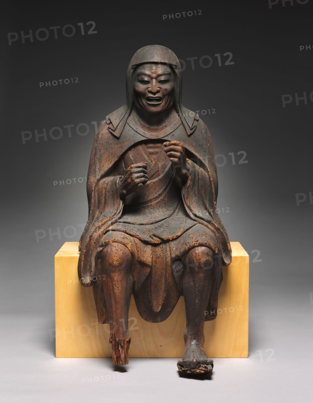 En no Gyoja, 1200s. Japan, Kamakura period (1185-1333). Wood; average: 74.9 cm (29 1/2 in.).