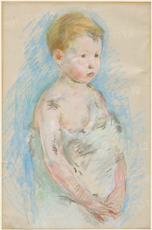 Le Petit Saint-Jean, 1890. Berthe Morisot (French, 1841-1895). Pastel;