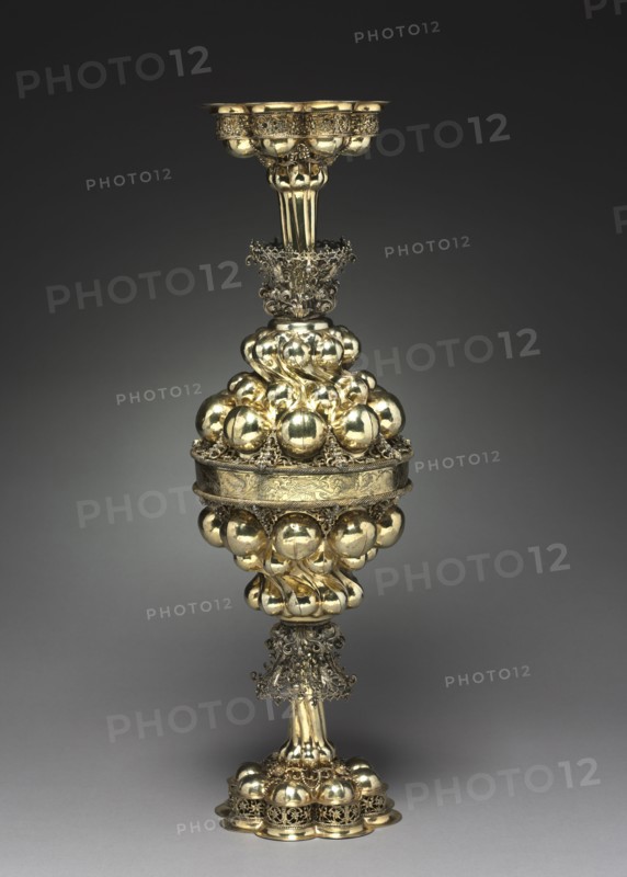 Double Goblet (Pokal), c.1614-32. Alexander Treghart (German, active 1614-1654). Gilt silver; overall: 58.2 cm (22 15/16 in.).