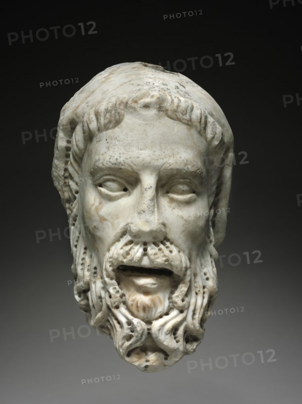 Head of a Prophet, c. 1300-1325. Workshop of Giovanni Pisano (Italian, c. 1240-c. 1320). Marble; overall: 31.8 x 18.6 x 13.4 cm (12 1/2 x 7 5/16 x 5 1/4 in.).