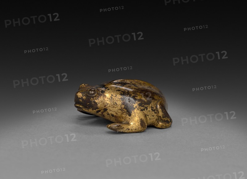 Frog, 386- 534. China, Six Dynasties period (317-581), Northern Wei dynasty (386-534). Gilt bronze; overall: 5 cm (1 15/16 in.).