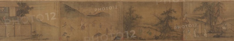 "Seventh Month" from the "Odes of Bin" ("Binfeng"), 1200s. China, Southern Song dynasty (1127-1279). Handscroll, ink and color on silk; image: 22.5 x 687.2 cm (8 7/8 x 270 9/16 in.).