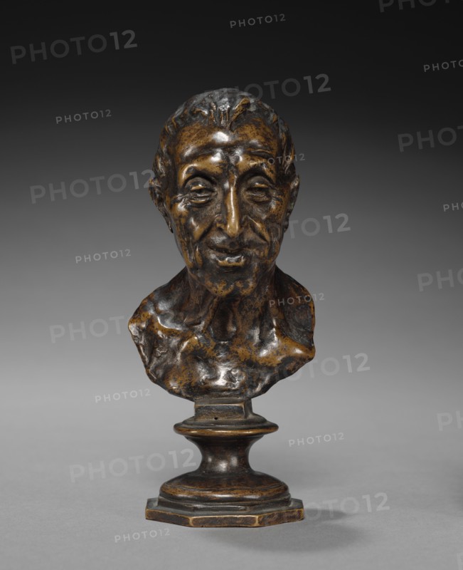 Head of a Man, c. 1875 - 1929. Vincenzo Gemito (Italian, 1852-1929). Bronze; overall: 17.2 cm (6 3/4 in.)