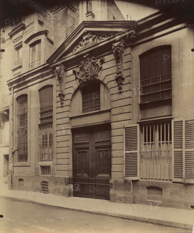 Rue du Regard, 1899. Eugène Atget (French, 1857-1927). Albumen print, gold toned; image: 21.9 x 18.1 cm (8 5/8 x 7 1/8 in.); matted: 45.7 x 35.6 cm (18 x 14 in.)