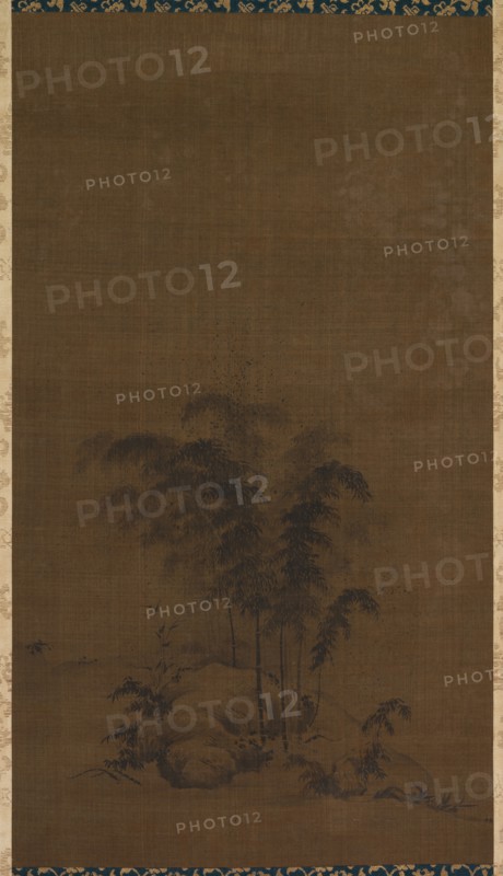 Bamboo Landscape, 1127-1279. China, Southern Song dynasty (1127-1279). Hanging scroll, ink on silk; image: 47.5 x 27 cm (18 11/16 x 10 5/8 in.).