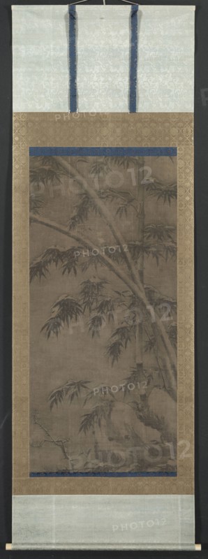 Bamboo in Four Seasons: Winter, 1279-1368. China, Yuan dynasty (1271-1368). Hanging scroll, ink on silk; overall: 232.3 x 82.6 cm (91 7/16 x 32 1/2 in.).