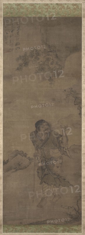 Li Tieguai, 1300s. China, Yuan dynasty (1271-1368). Hanging scroll, ink and color on silk; image: 107 x 38.5 cm (42 1/8 x 15 3/16 in.); overall: 182.8 x 59.1 cm (71 15/16 x 23 1/4 in.).