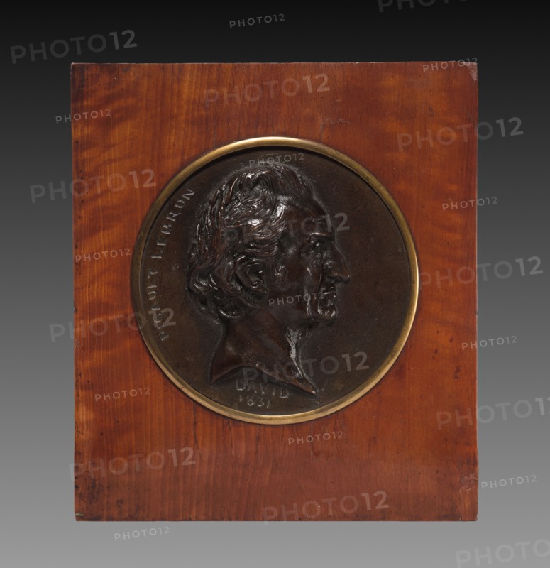 Portrait Medallion of Pigault-Lebrun, 1831. Pierre Jean David d'Angers (French, 1788-1856). Bronze; diameter: 14 cm (5 1/2 in.)