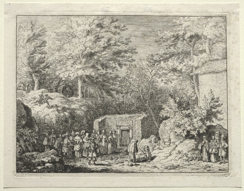 The Fourth Spring, 1660s. Allart van Everdingen (Dutch, 1621-1675). Etching; sheet: 14.8 x 19 cm (5 13/16 x 7 1/2 in.); platemark: 13.1 x 17.4 cm (5 3/16 x 6 7/8 in.)