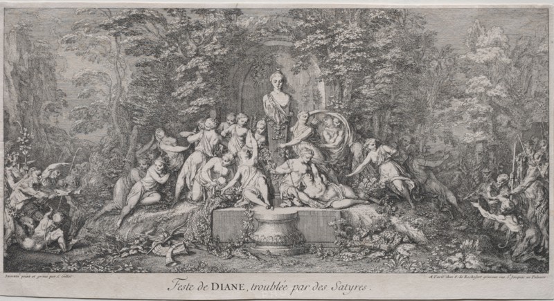 The Four Festivals. Claude Gillot (French, 1673-1722). Etching and engraving