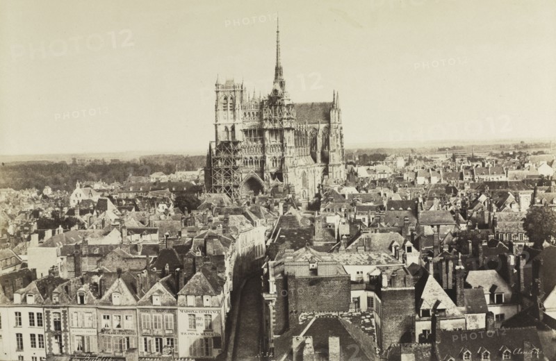 Amiens, 1855. Édouard Baldus (French, 1813-1889). Albumen print from wet collodion negative; matted: 50.8 x 61 cm (20 x 24 in.)