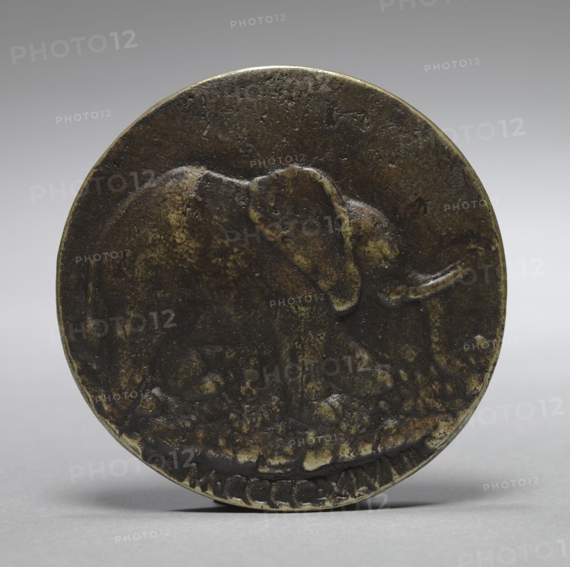 Medal of Isotta degli Atti da Rimini (reverse), 15th century. Matteo de' Pasti (Italian, 1420-1467/68). Bronze; diameter: 8.3 cm (3 1/4 in.).