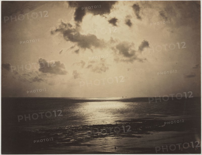 An Effect of the Sun, Normandy, c. 1856. Gustave Le Gray (French, 1820-1884). Albumen print from wet collodion negative; image: 32 x 41.8 cm (12 5/8 x 16 7/16 in.); matted: 55.9 x 71.1 cm (22 x 28 in.)