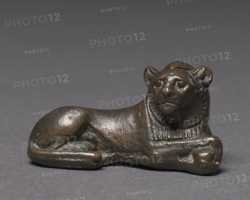 Weight in the Form of a Lion, c. 1391-1353 BC. Egypt, New Kingdom, Dynasty 18 (1540-1296 BC), reign of Amenhotep III. Leaded tin-bronze; overall: 2.5 x 2.3 cm (1 x 7/8 in.).