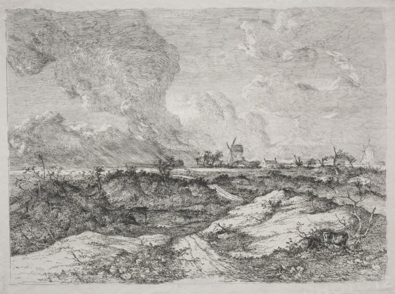 Mousehold Heath, c. 1810-13. John Crome (British, 1768-1821). Etching