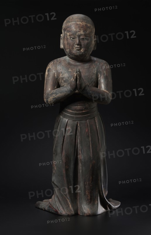 Shotoku Taishi at Age Two, early 1300s. Japan, Kamakura Period (1185-1333). Wood with lacquer, color, and rock-crystal inlaid eyes; overall: 68.6 cm (27 in.).