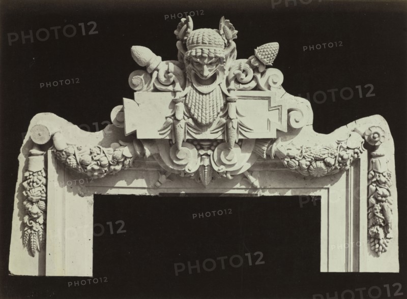 The New Paris Opera (Le Nouvel Opéra de Paris), pl. 10: Ornamental Scupture, c. 1865-1872. Louis-Émile Durandelle (French, 1839-1917), Ducher et Cie., Editeurs. Albumen print from wet collodion negative; image: 28.1 x 38.1 cm (11 1/16 x 15 in.)