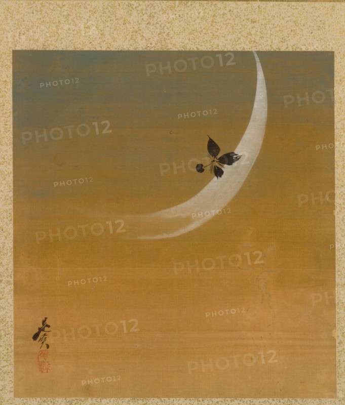 Leaf from Album of Seasonal Themes: Mouse, 1847. Shibata Zeshin (Japanese, 1807-1891). Album; ink, color, and gold on silk; each leaf: 19.7 x 18.4 cm (7 3/4 x 7 1/4 in.).