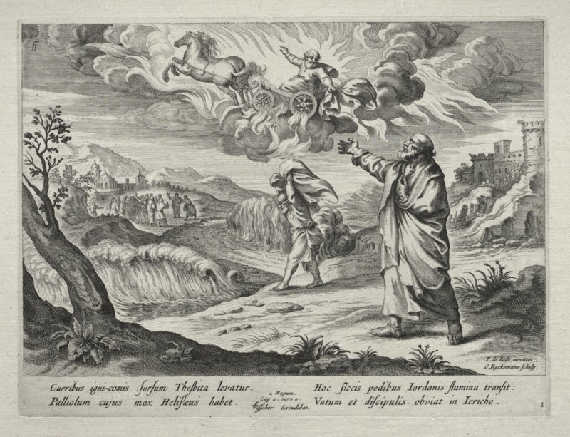 The Story of Elisha, 1643. Nicolaes Rijckmans (Flemish, 1616-), after Pieter I de Jode (Flemish, 1570-1634). Engraving