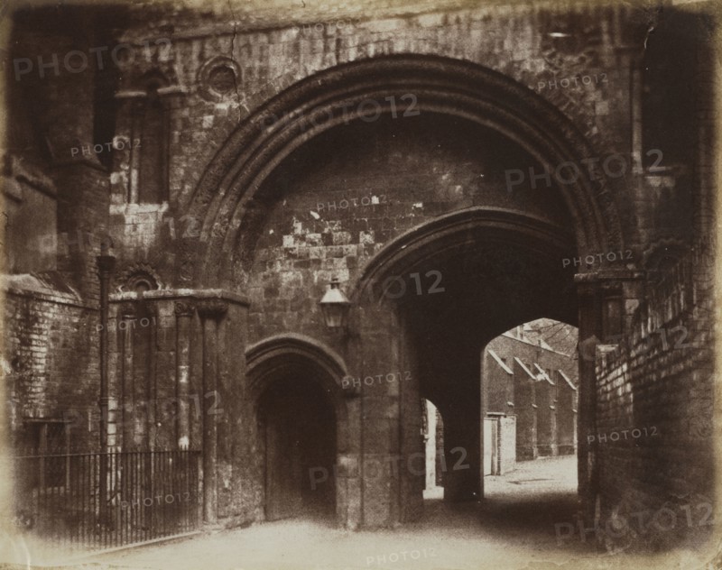 Canterbury, c. 1853. Robert Henry Cheney (British, 1800-1866). Albumen print from calotype; image: 17.9 x 22.6 cm (7 1/16 x 8 7/8 in.); matted: 40.6 x 50.8 cm (16 x 20 in.)