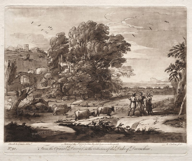 Liber Veritatis, 1777. Richard Earlom (British, 1743-1822). Etching and mezzotint