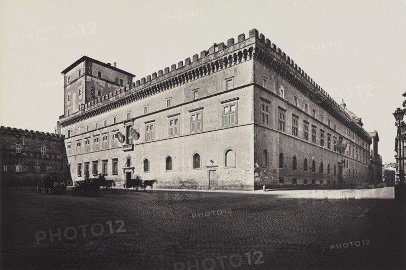 Venetian Palace, c. 1870s. James Anderson (British, 1813-1877). Albumen print from wet collodion negative; image: 26 x 38.9 cm (10 1/4 x 15 5/16 in.); matted: 55.9 x 66 cm (22 x 26 in.)