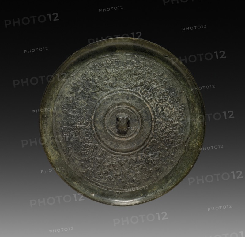 Mirror, 206 BC - AD 220. China, Han dynasty (202 BC-AD 220). Bronze