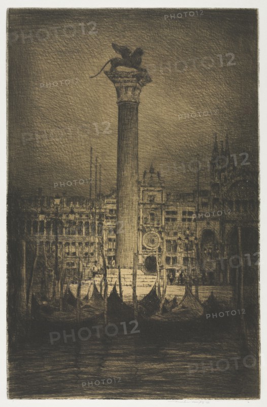 St. Mark's Piazza, 1910. Mortimer Menpes (British, 1860-1938). Etching; sheet: 51.7 x 34.3 cm (20 3/8 x 13 1/2 in.); platemark: 42.8 x 27.8 cm (16 7/8 x 10 15/16 in.).