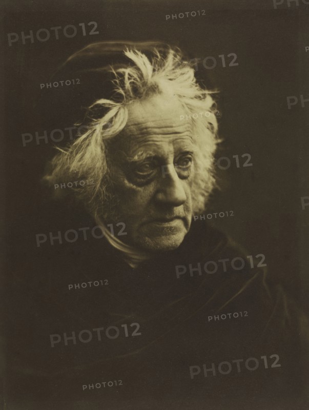 Sir John Herschel (1792-1871), 1867. Julia Margaret Cameron (British, 1815-1879). Albumen print from wet collodion negative; image: 32.8 x 25 cm (12 15/16 x 9 13/16 in.); matted: 50.8 x 40.6 cm (20 x 16 in.)