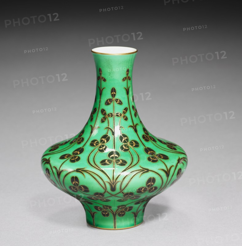 Vase, 1897. Henri-Louis-Laurent Ulrich (French), Sèvres Porcelain Manufactory (French, est. 1740). Porcelain; diameter: 10 cm (3 15/16 in.); overall: 12 cm (4 3/4 in.).