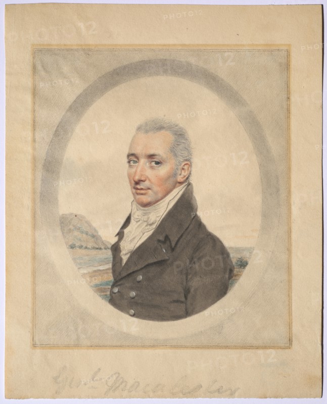 Portrait of General Keith MacAlister, c. 1800-1810. John I Smart (British, 1741-1811). Watercolor and graphite, heightened with traces of white gouache, on paper; sheet: 17.4 x 14 cm (6 7/8 x 5 1/2 in.); image: 13.2 x 11.4 cm (5 3/16 x 4 1/2 in.).