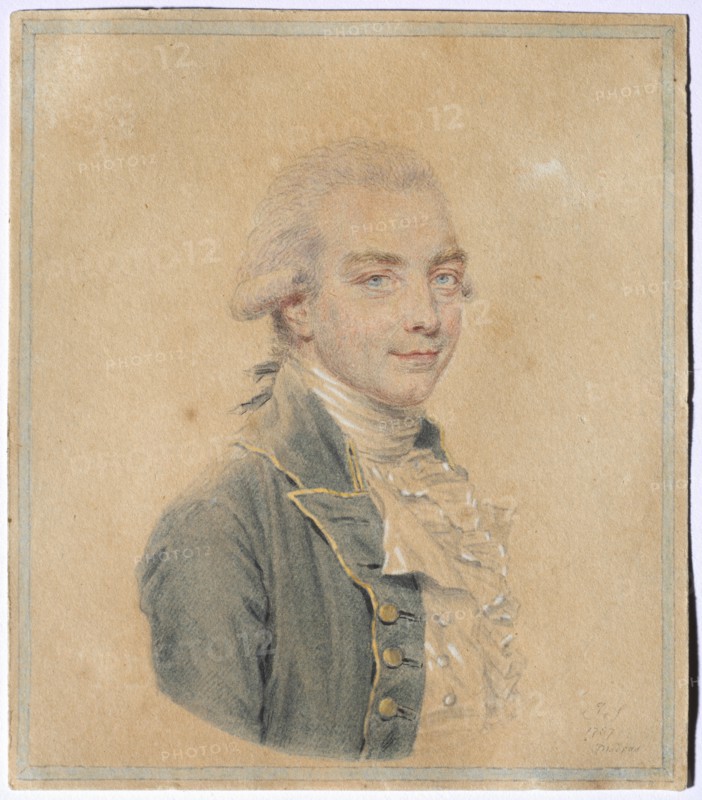 Portrait of Sir John Macpherson, 1st Baronet, Governor-General of India, 1787. John I Smart (British, 1741-1811). Watercolor and gouache heightened with white gouache on paper; sheet: 9.1 x 7.9 cm (3 9/16 x 3 1/8 in.); image: 8.8 x 7.6 cm (3 7/16 x 3 in.); secondary support: 18.1 x 16 cm (7 1/8 x 6 5/16 in.).