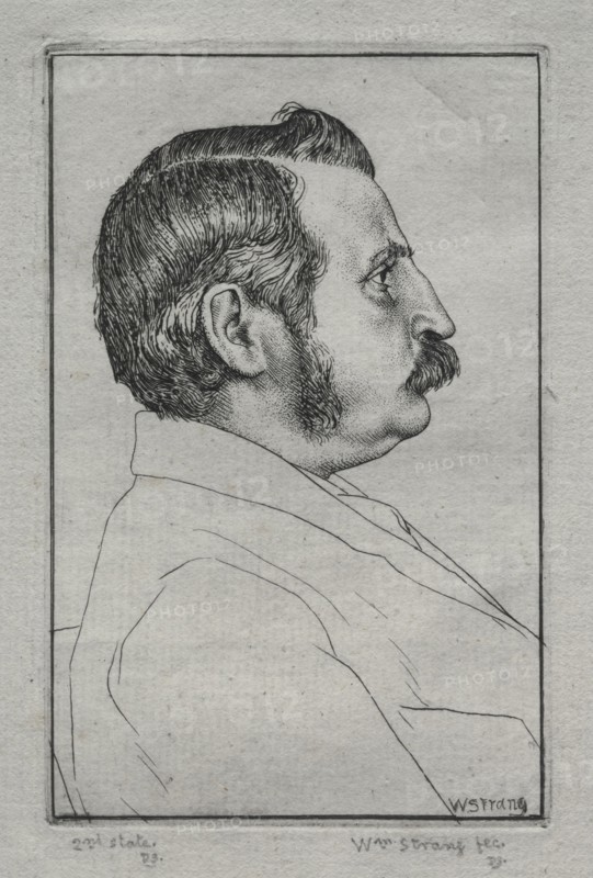 Henry Austin Dobson, No. 2, 1894. William Strang (British, 1859-1921). Etching