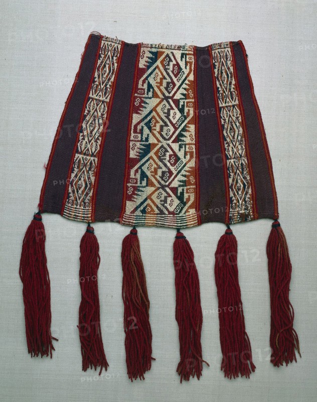 Trapezoidal Bag, 1200-1400. Peru, South Coast, Arica culture, or Chile, North Coast, 13th-15th century. Alpaca wool; overall: 52.5 x 39 cm (20 11/16 x 15 3/8 in.)