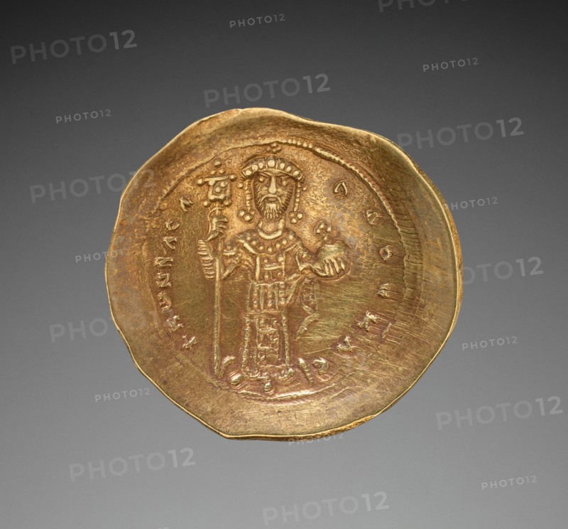 Scyphate, 1059-1067. Byzantium, 11th century. Gold; diameter: 2.5 cm (1 in.)