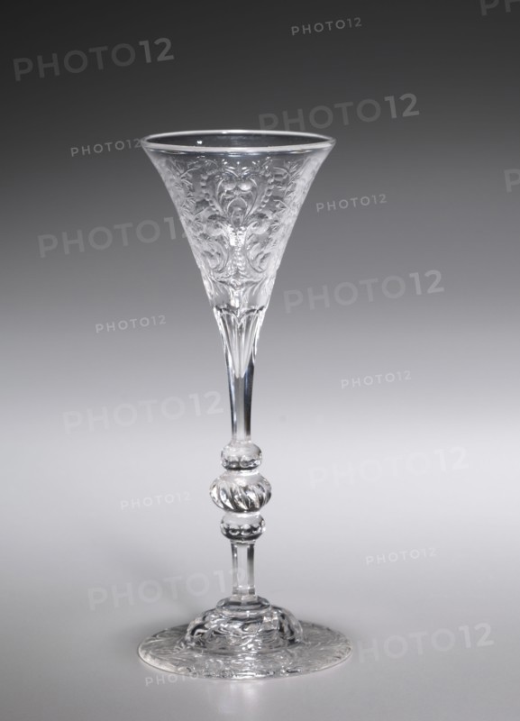 Glass from a Place Setting, c. 1890-1920. Probably America, late 19th-early 20th century. Glass; overall: 15.2 x 6.2 cm (6 x 2 7/16 in.).