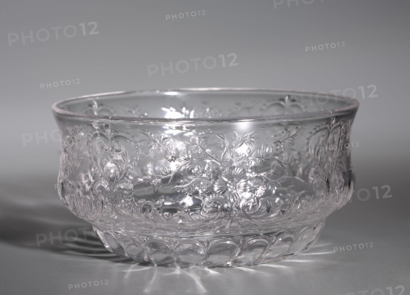 Bowl from a Place Setting, c. 1890-1920. Probably America, late 19th-early 20th century. Glass; overall: 6 x 12 cm (2 3/8 x 4 3/4 in.).