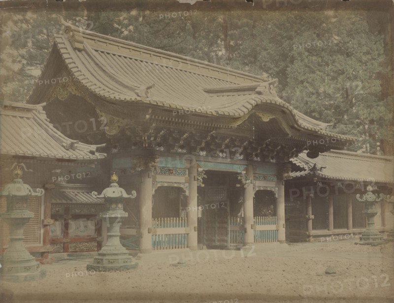 Untitled, c. 1870s. Unidentified Photographer. Albumen print from wet collodion negative, hand colored; overall: 40.2 x 52.2 cm (15 13/16 x 20 9/16 in.)