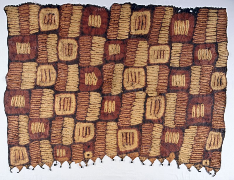 Man's Garment, possibly early 1900s. Ivory Coast, Dida people, possibly early 20th century. Resist dyed raffia palm fiber (Raphia ruffia or R. vinifera); overall: 169.8 x 211.5 cm (66 7/8 x 83 1/4 in.)