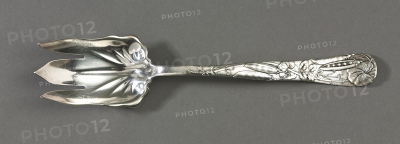 Salad Fork (Pattern "Vine"), c. 1900. Tiffany and Company (American). Silver; overall: 26.1 cm (10 1/4 in.).
