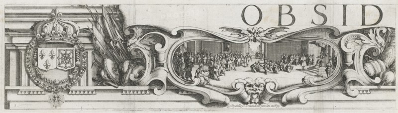 The Siege of La Rochelle: Plate 1, 1628-1630. Jacques Callot (French, 1592-1635), and Abraham Bosse (French, 1602-1676). Etching and engraving; sheet: 22.1 x 63 cm (8 11/16 x 24 13/16 in.); platemark: 16.4 x 65.7 cm (6 7/16 x 25 7/8 in.).