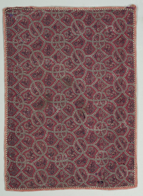 Fragment, Snakes and Flowers, 1790-1810. India, Kashmir, late 18th-early 19th century. 2/2 twill tapestry (S), double interlocked; wool; overall: 66.6 x 90.1 cm (26 1/4 x 35 1/2 in.)