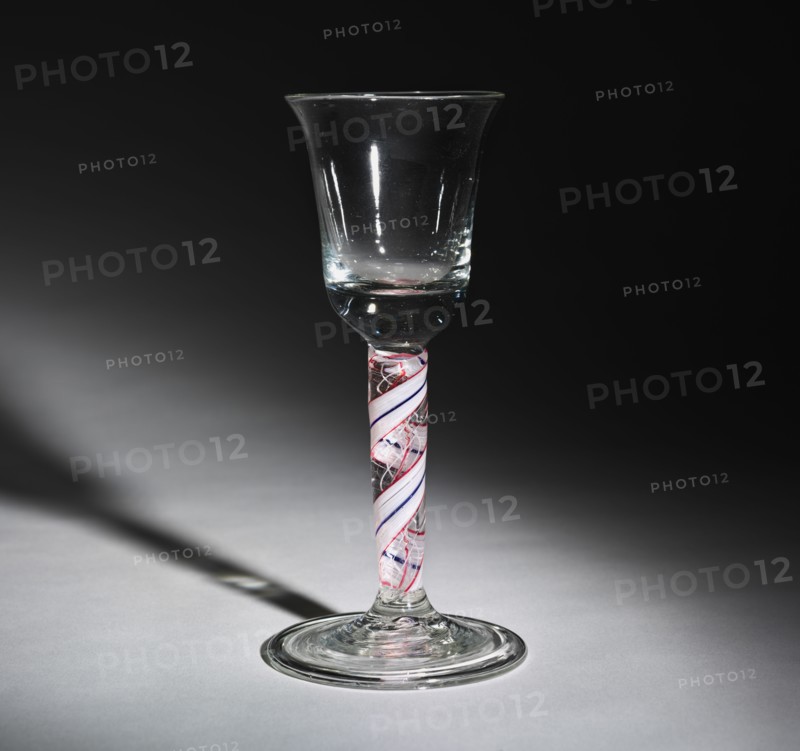 Goblet, c. 1725-1750. England, 18th century. Glass; diameter: 7 cm (2 3/4 in.); overall: 15.3 cm (6 in.).